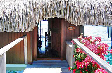 Overwater Bungaloo at Hilton Moorea Lagoon Resort & Spa