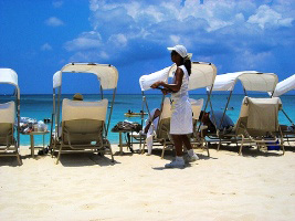 Lounge Chairs on Seven Mile Beach