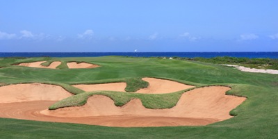 Hole 12 on Manele Bay Golf Course